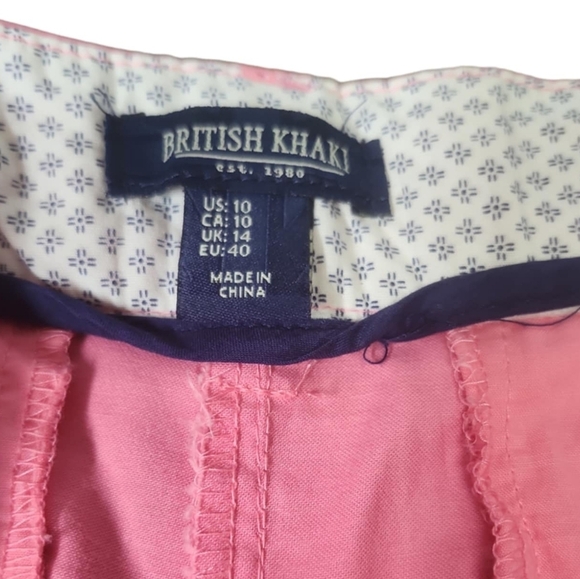 British Khaki Seashell Theme Shorts - Picture 4 of 7